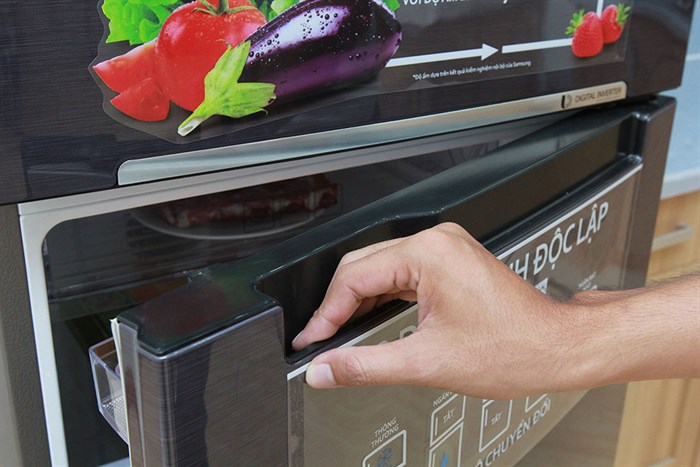 Tủ lạnh Samsung Inverter 299 lít RT29K5532UT/SV Màu Đen - Tím