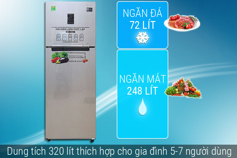 Dung tích tủ lạnh