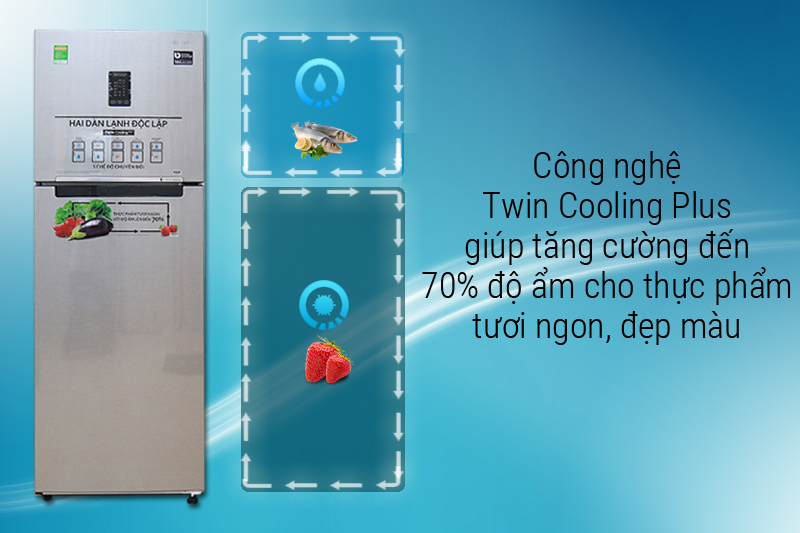 Công nghệ Twin Cooling Plus - 2 dàn lạnh độc lập