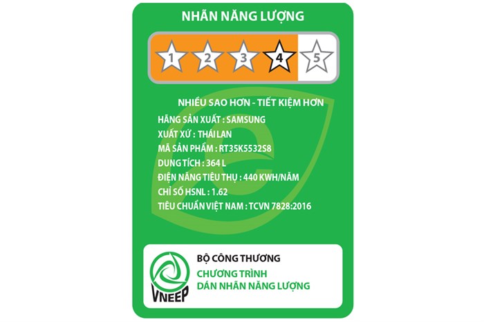 Tủ lạnh Samsung Inverter 364 lít RT35K5532S8/SV Màu Xám