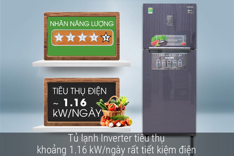 Tủ lạnh Inverter đạt 5 sao