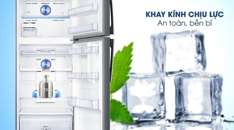 Tủ lạnh Samsung Inverter 438 lít RT43K6331SL/SV