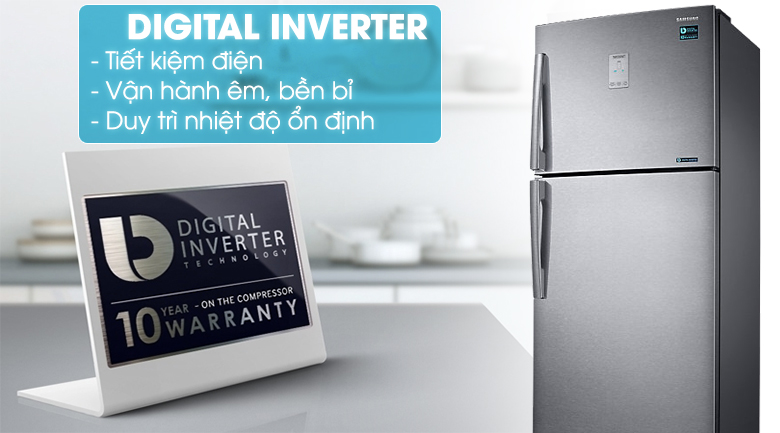 Công nghệ Digital Inverter - Tủ lạnh Samsung Inverter 443 lít RT43K6331SL/SV