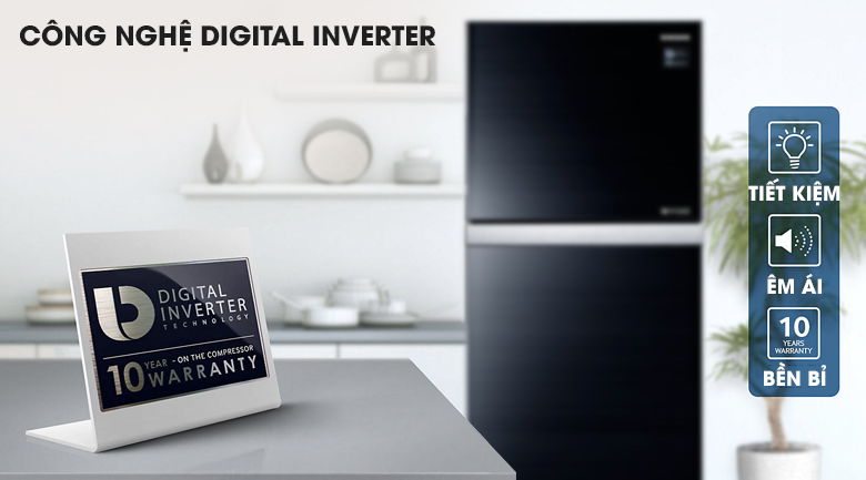 Inverter - Tủ lạnh Samsung Inverter 384 lít RT38K5032GL/SV