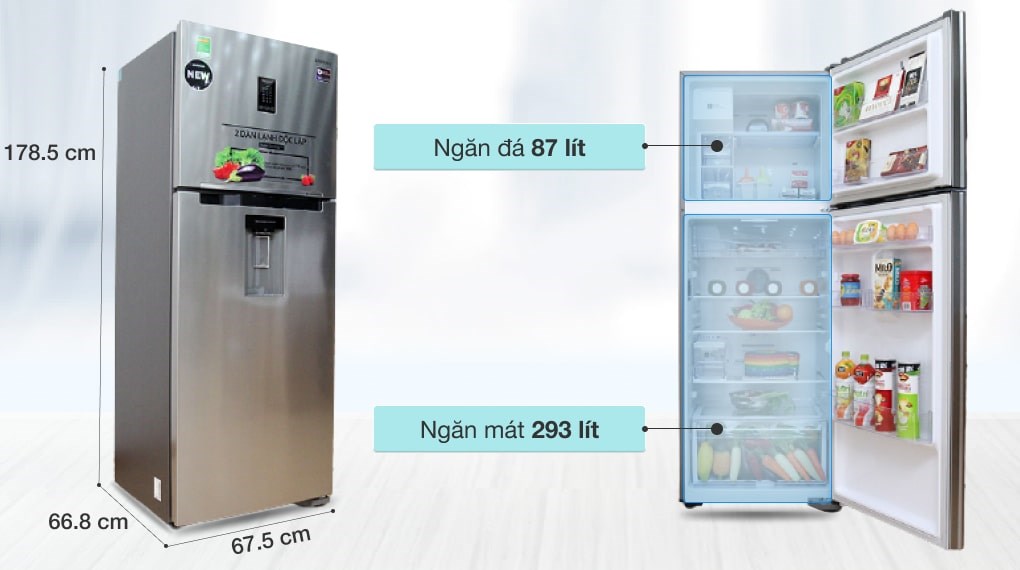 Tủ lạnh Samsung RT38K5982SL/SV | Điện máy Đông SaPa