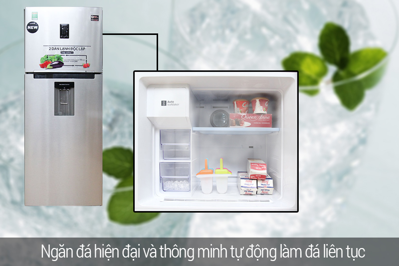 Tủ lạnh Samsung 380 lít RT38K5982SL/SV có ngăn đông thông minh
