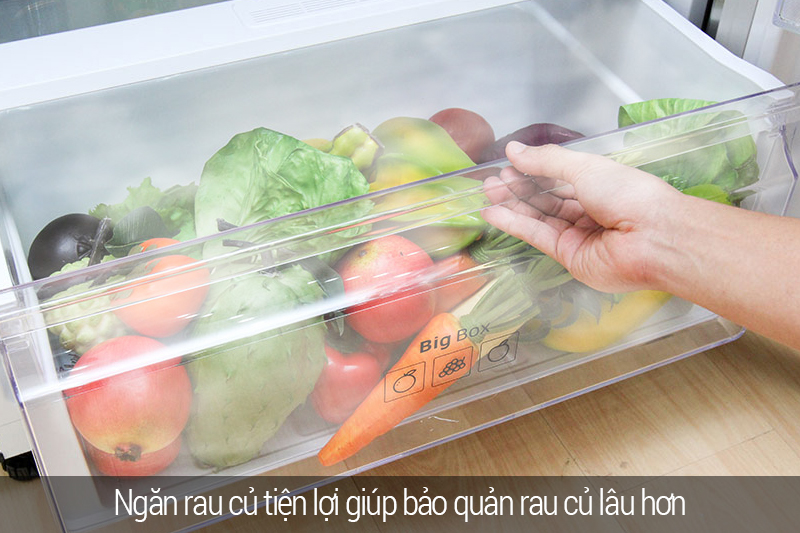 ngăn rau quả