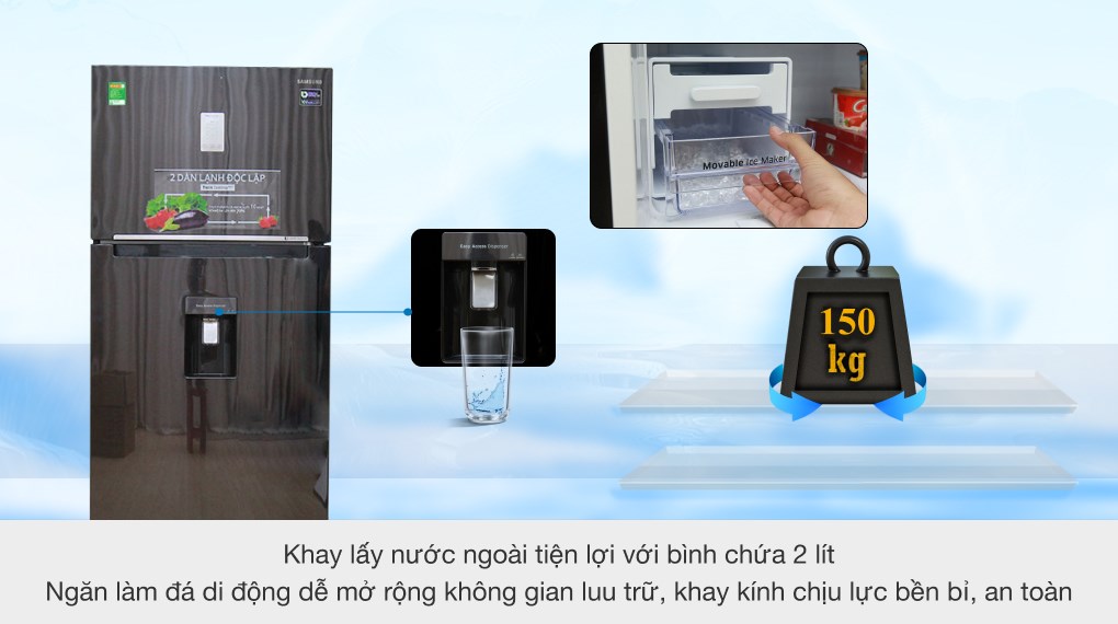 Tủ lạnh Samsung Inverter 502 lít RT50K6631BS/SV