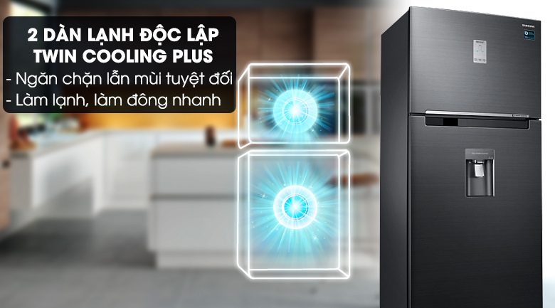 Công nghệ Twin Cooling Plus - Tủ lạnh Samsung Inverter 502 lít RT50K6631BS/SV Công nghệ Twin Cooling Plus - Tủ lạnh Samsung Inverter 502 lít RT50K6631BS/SV