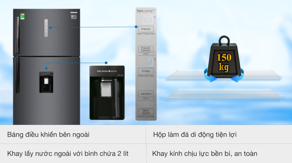 Tủ lạnh Samsung Inverter 586 lít RT58K7100BS/SV