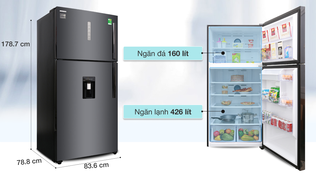 Tủ lạnh Samsung Inverter 586 lít RT58K7100BS/SV