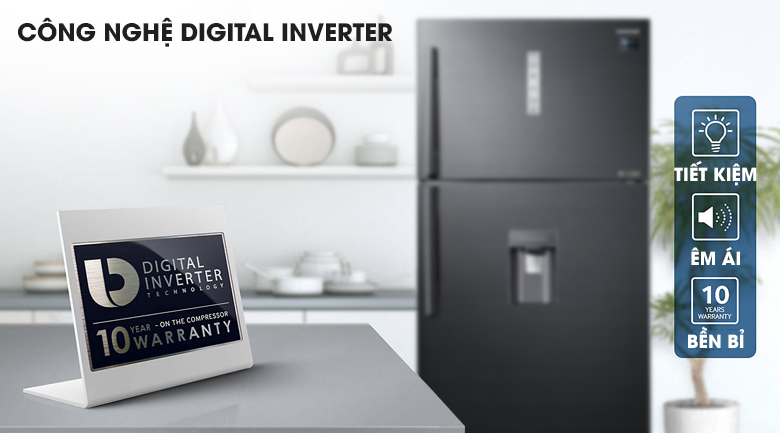 Công nghệ Digital Inverter - Tủ lạnh Samsung Inverter 586 lít RT58K7100BS/SV