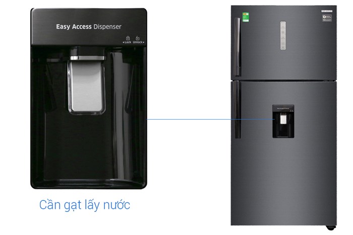 Tủ lạnh Samsung Inverter 586 lít RT58K7100BS/SV Màu Đen
