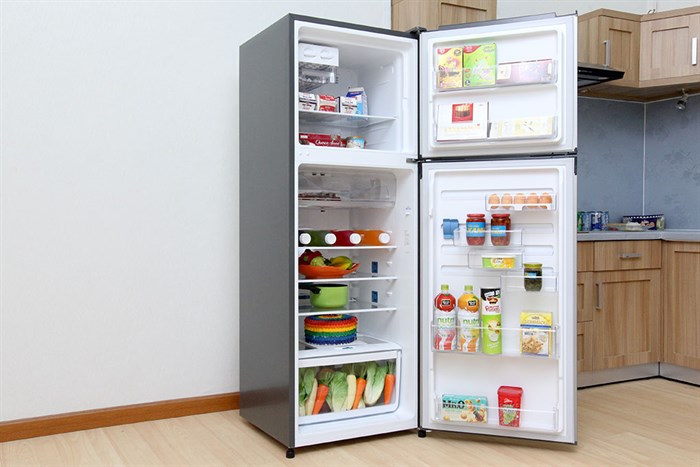 Tủ lạnh Electrolux Inverter 318 lít ETB3200MG Màu Bạc