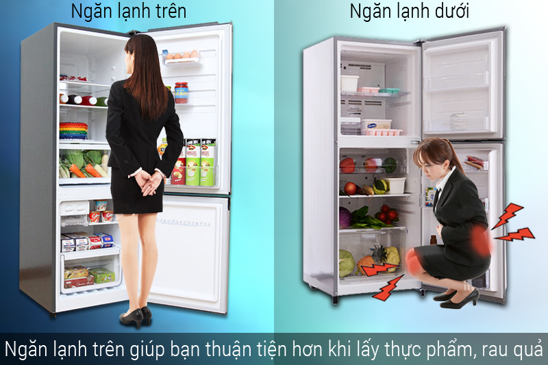 Ngăn lạnh trên