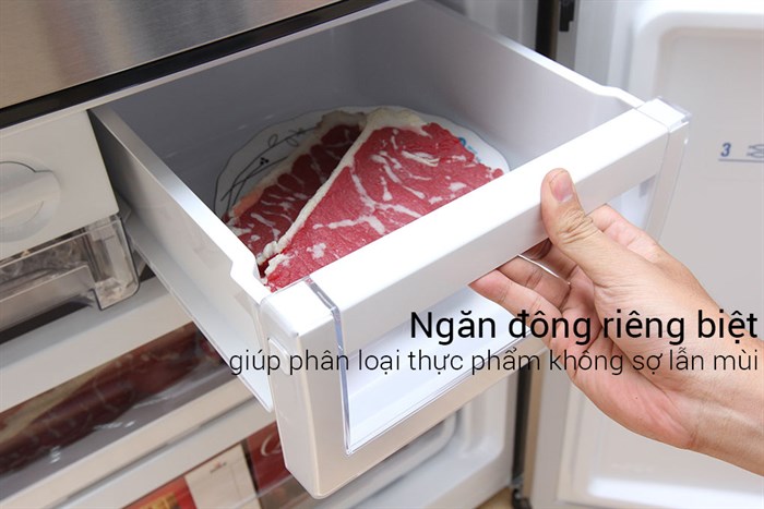 Tủ lạnh Electrolux 343 lít EBE3500AG Màu Xám đậm