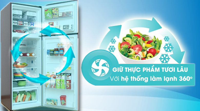 Tủ lạnh Electrolux Inverter 349 lít ETE3500AG