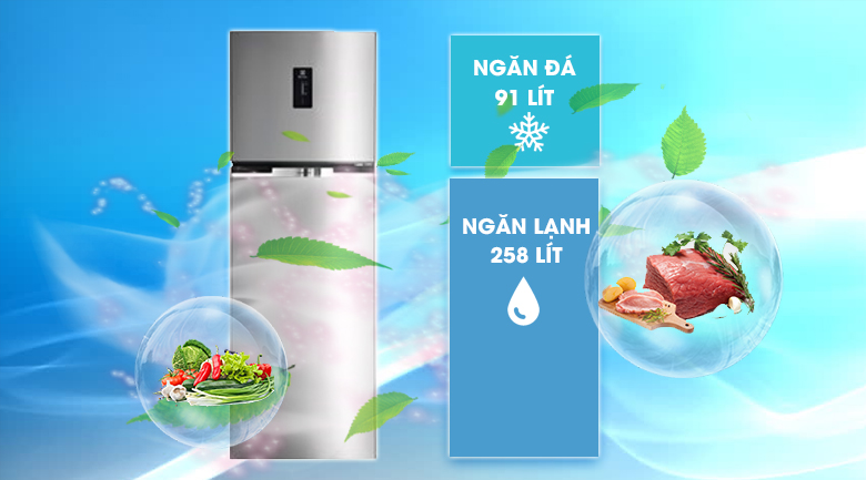 Tủ lạnh Electrolux Inverter 349 lít ETE3500AG