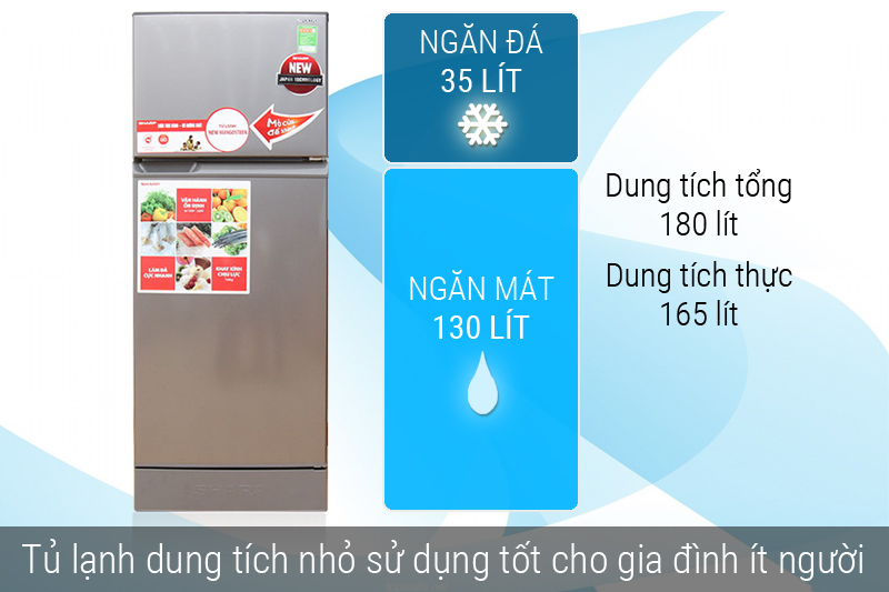 Dung tích tủ lạnh