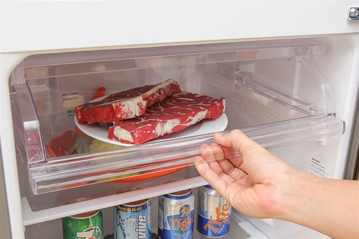 Tủ lạnh Sharp 180 lít SJ-194E-BS Màu Xám