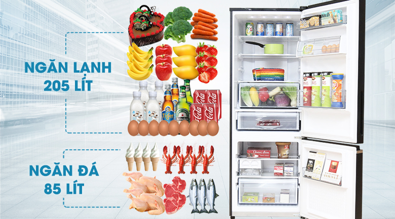 Tủ lạnh Panasonic Inverter 290 lít NR-BV328GKVN