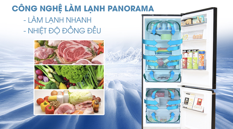 Tủ lạnh Panasonic Inverter 290 lít NR-BV328GKVN