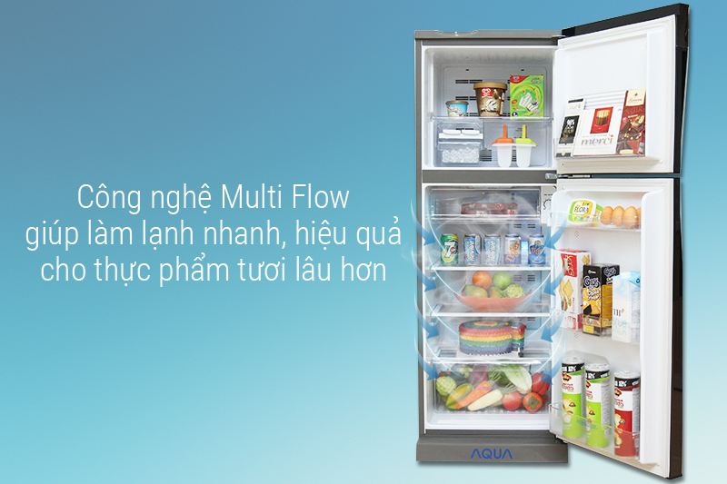 Công nghệ Multi Flow làm lạnh hiệu quả