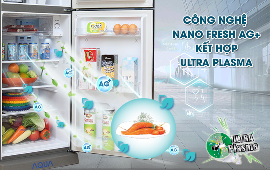 Tủ lạnh Aqua Inverter 212 lít AQR-T239FA(HB) Mới 2021 - Mua Sắm Điện Máy  Giá Rẻ Tại Điện Máy Miền Bắc