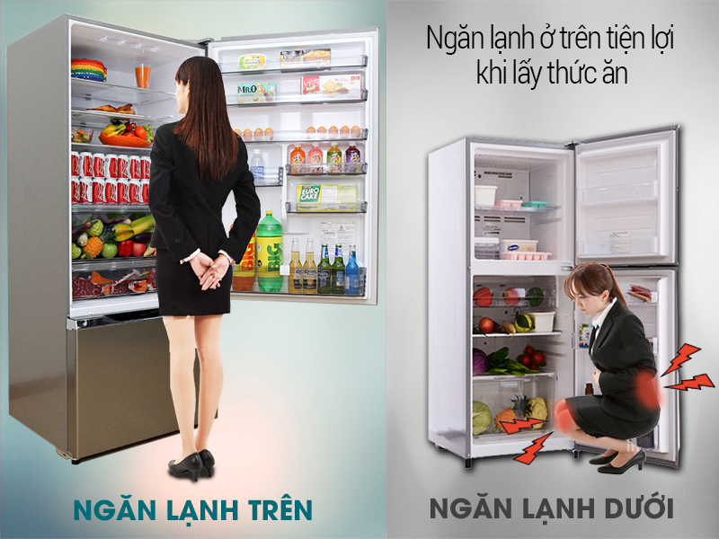 Ngăn lạnh trên