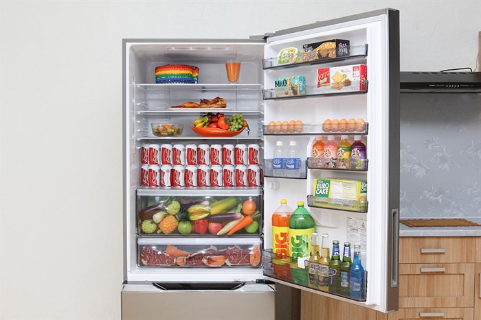 Tủ lạnh Panasonic Inverter 546 lít NR-BY608XSVN Màu Xám