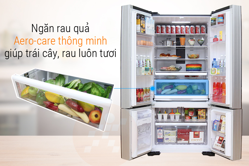 Ngăn rau quả hiện đại