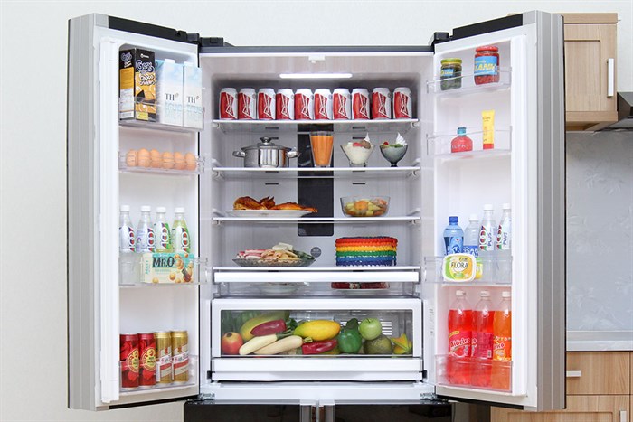 Tủ lạnh Hitachi 590 lít R-WB730PGV5 GBK Màu Đen