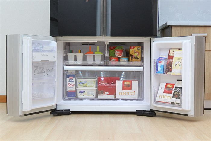 Tủ lạnh Hitachi 590 lít R-WB730PGV5 GBK Màu Đen