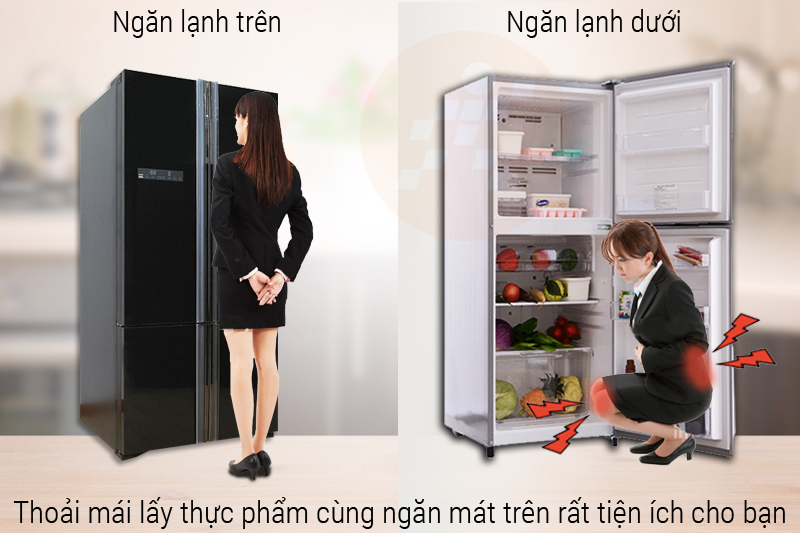 Ngăn mát trên