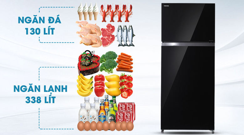 Tủ lạnh Toshiba Inverter 468 lít GR-HG52VDZ XK