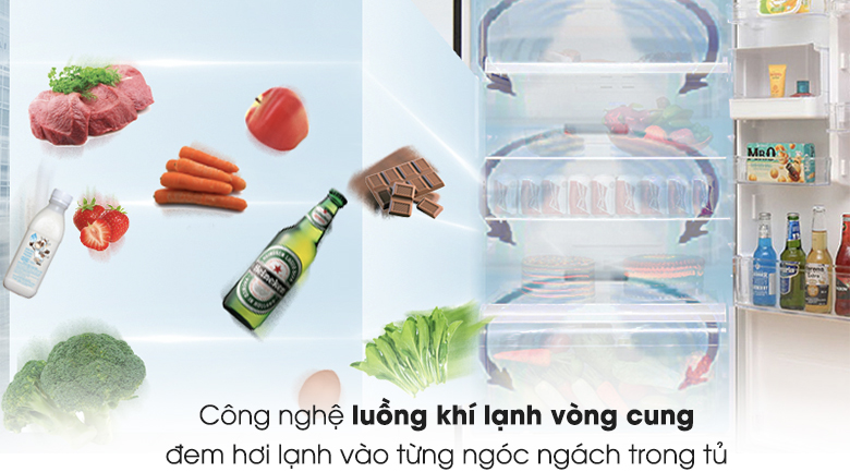 Tủ lạnh Toshiba Inverter 468 lít GR-HG52VDZ XK