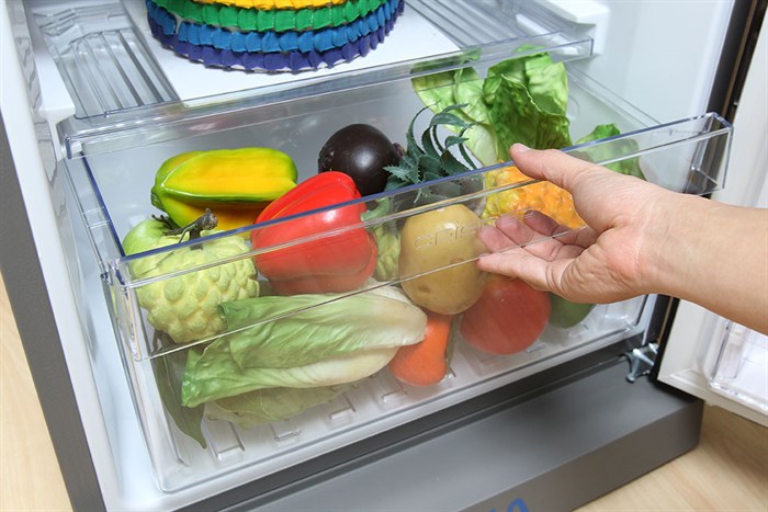 Tủ lạnh Aqua Inverter 204 lít AQR-I226BN Màu Nâu