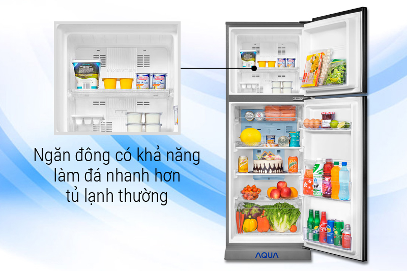 Ngăn đông làm đá nhanh chóng