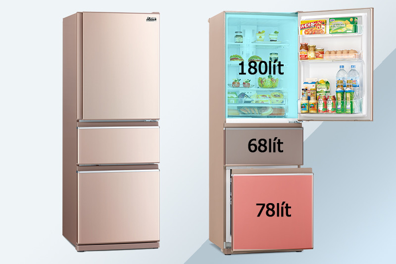 Tủ lạnh Mitsubishi Electric 326 lít