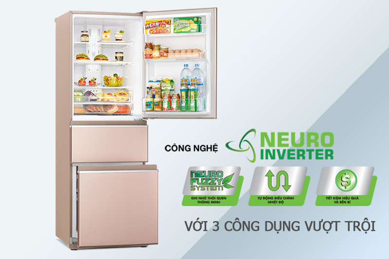 Tủ lạnh Mitsubishi Electric 326 lít