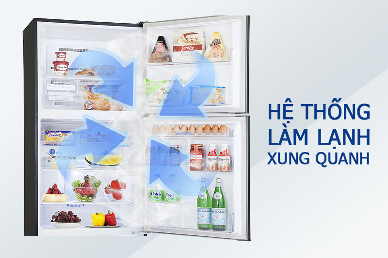 Tủ lạnh Mitsubishi 414 lít