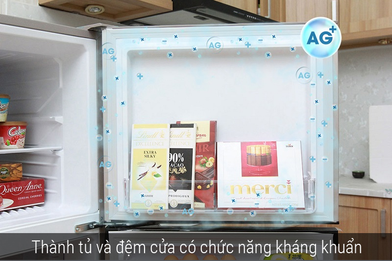 Thành tủ và đệm cửa kháng khuẩn tốt