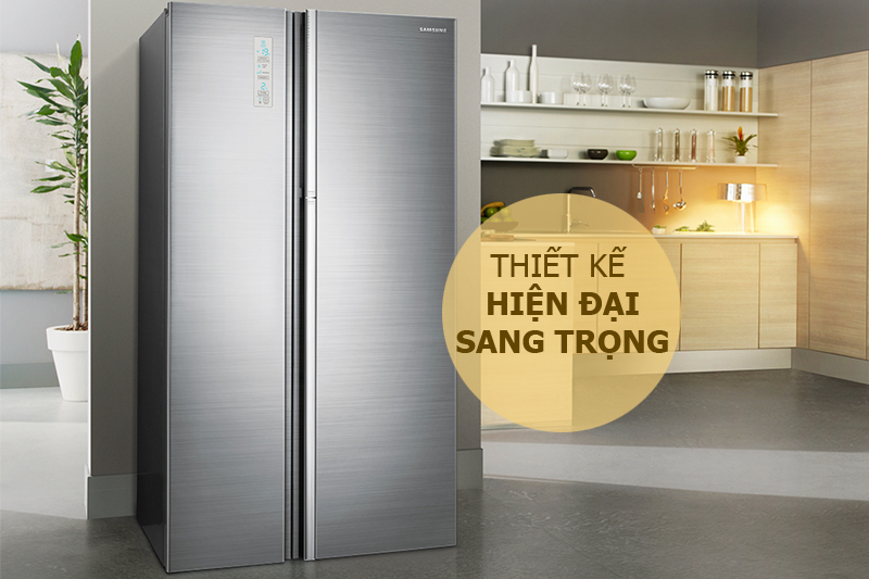 Tủ lạnh Samsung 609 lít RH60J8132SL/SV