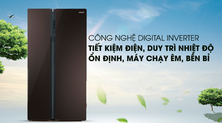 Tủ lạnh Samsung Inverter 538 lít RS552NRUA9M/SV
