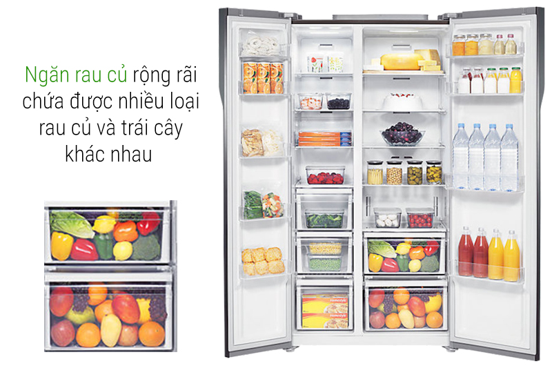 ngăn rau củ