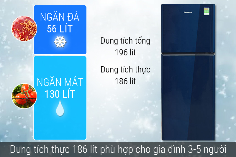 Dung tích tủ lạnh