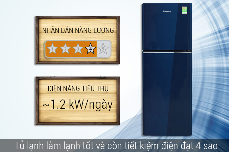 Tủ lạnh tiết kiệm điện đạt chuẩn 4 sao