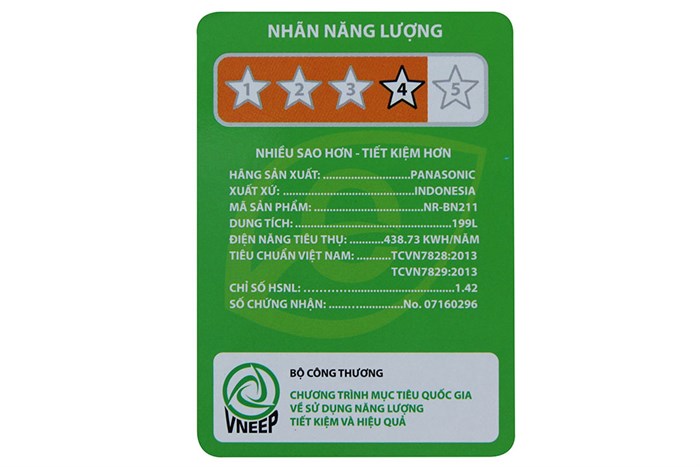 Tủ lạnh Panasonic 199 lít NR-BN211GAVN Màu Xanh Dương