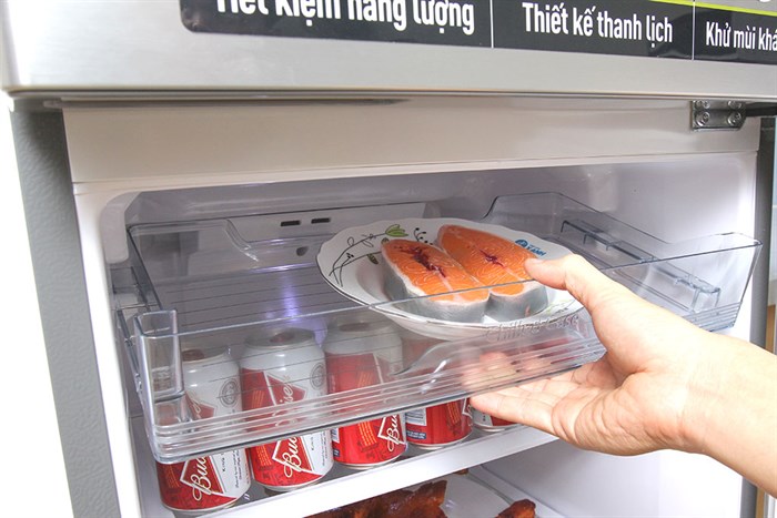 Tủ lạnh Panasonic Inverter 188 lít NR-BA228PSVN Màu Xám