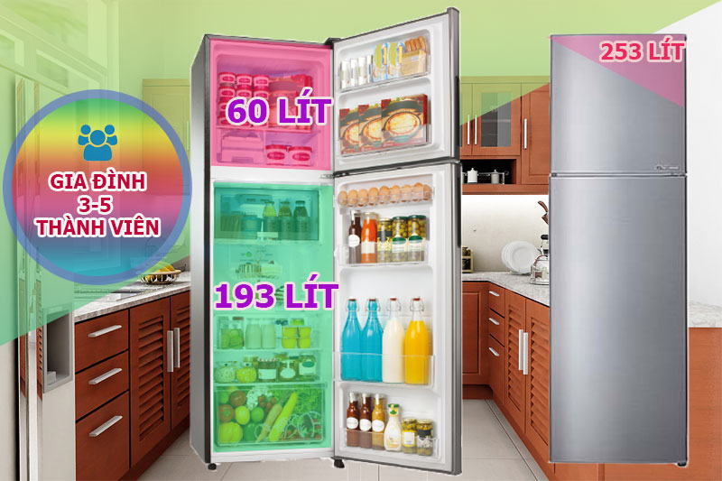 Tủ lạnh Sharp SJ-X281E-DS